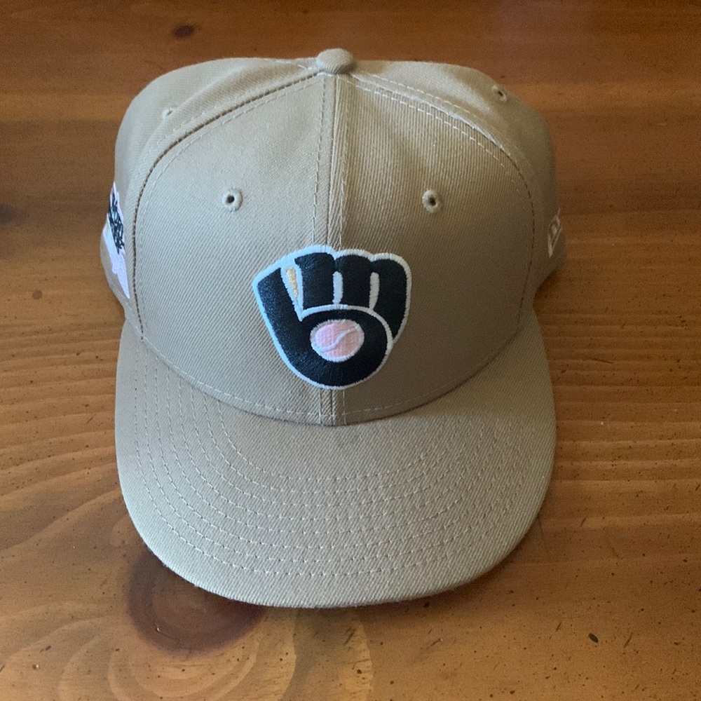 Milwaukee Brewers 1982 World Series New Era 59Fifty Fitted Hat Glow in the Dark